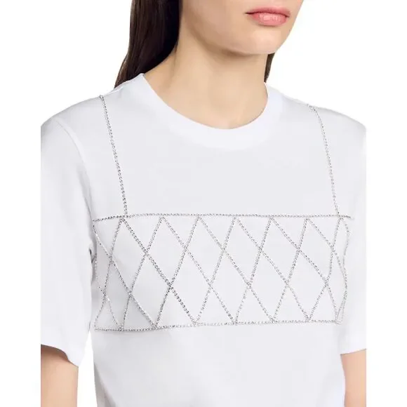 Sandro Diamond Top‎ | Size 0 - Picture 2 of 12